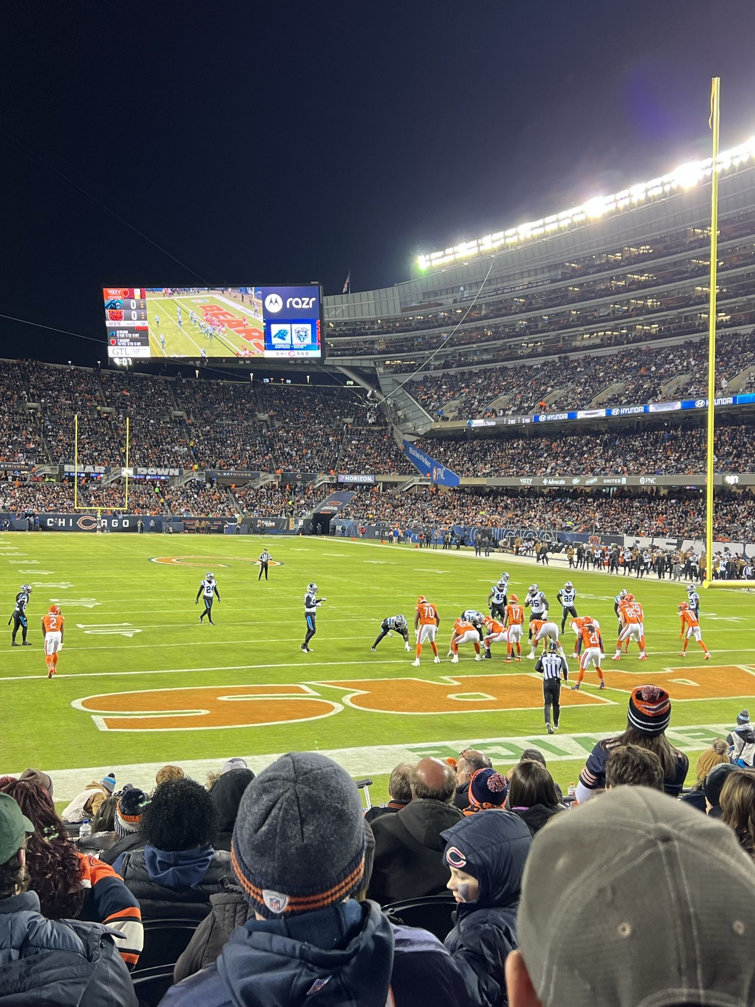 Bears vs Lions - 11th Row Tickets  (2)