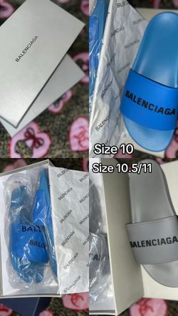 Balenciaga Pool Slides Size 10 / 10.5-11