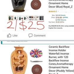 Incense Burners & Flower Pots