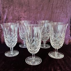 Waterford - Lismore - Iced Beverage Glasses (5 Total) **REDUCED PRICE !!