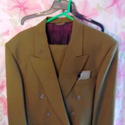Men's Green Dress Suit