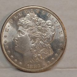 1883-CC Morgan Silver Dollar
