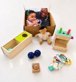 The Thinker Lovevery Play Kit (Months 11–12) – Missing Book & 1 Peg