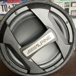 Subwoofer And Amp Combo