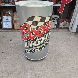 Coors Light Racing Cooler On Wheels 