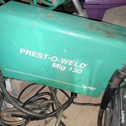 Prest-o-weld Mig 130 Welder 110/220 Dual Voltage