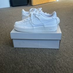 Nike Air Force 1 Low Triple White – Clean – Size ( 7 )