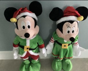 Disney Mickey And Minnie Door Greeters Elves