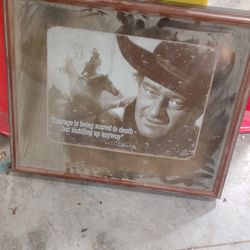 John Wayne set