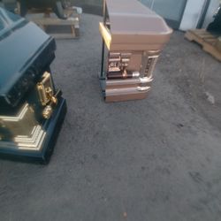 $25 Each Metal Coffin Corners Halloween Decoration