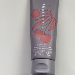 Fenty Skin Cherry Dub triple action AHA body scrub 