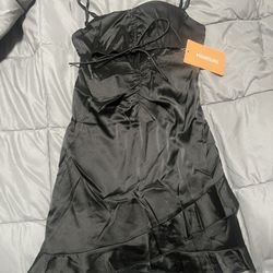 Black Hoco dress