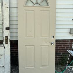 Exterior Steel Door 34 1/2”. X 80