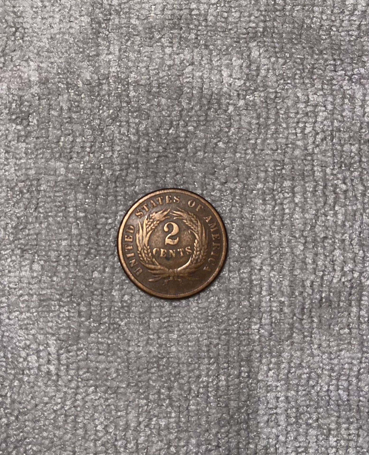 1864 2 Cents