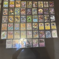 Large Lot Of Pokemon Cards 