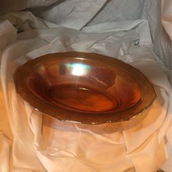 Vintage Glass Vegetable Bowl