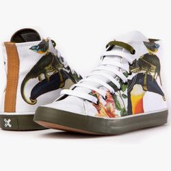 BLANX women'High-Top Limited-Edition Casual Cotton Casual Canvas Classic sz 7