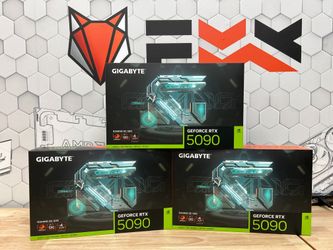 Gigabyte NVIDIA GeForce RTX 5090 Windforce Triple Fan 32GB GDDR7 PCIe 5.0 Graphics Card
