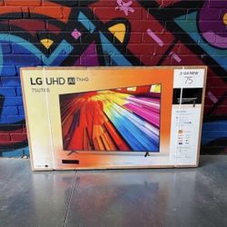 75 “ Lg Smart 4K LED HDR TV