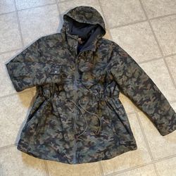Women Camouflage 2xl Coat