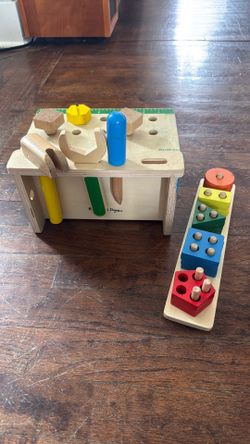Melissa & Doug tools and toys