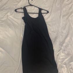 American apparel stretchy little black dress