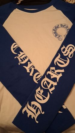 Blue Chrome Hearts Longsleeve