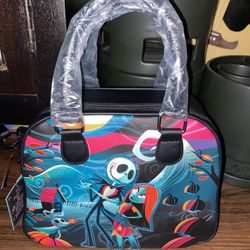 Loungefly Crossbody Bag. The Nightmare Before Christmas Jack Skellington & Sally. NIB
