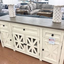 New 73” TV Console — IN STOCK 
