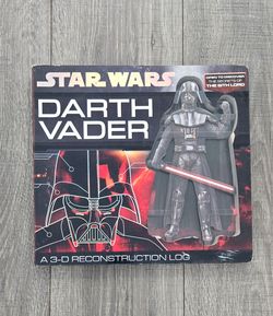 Star Wars Darth Vader A 3-D Reconstruction Log Scholastic 2011 Board Book