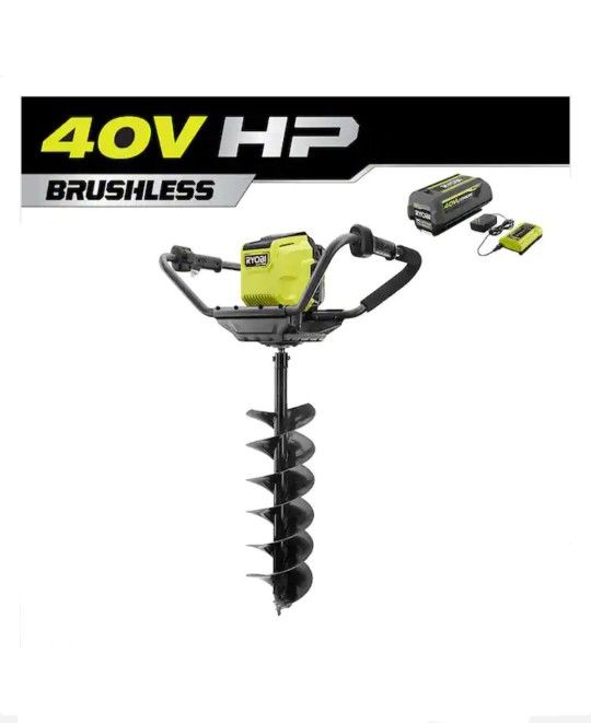 40 VOLT BRUSHLESS EARTH AUGER KIT