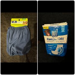 New Package Of Diapers For Dog Male M/ L And Washable Male Wrap 