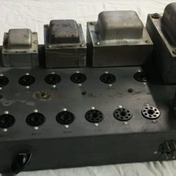 VINTAGE HAMMOND  TUBE AMPLIFIERS  W TUBES 