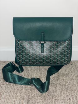 Goyard Green Messenger Crossbody Bag
