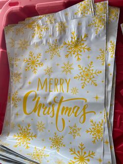 23 Christmas Poly Mailer Shipping Bags