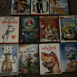 9 Pack Children’s DVDs