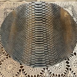 Reptile Glass  Decorative  Bowl