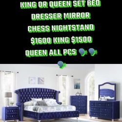 KING OR QUEEN SET NEW ALL PCS $1600/1500