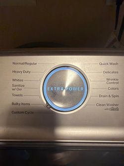 Maytag 5.3 cu. ft. Smart Top-Load Washer with Extra Power - White