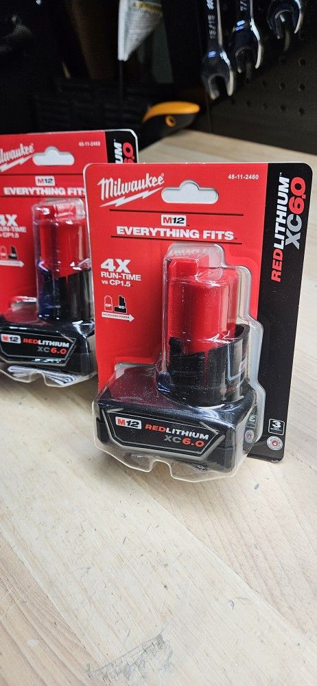 Milwaukee M12 6.0 2-PACK