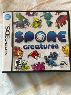 Nintendo DS game Spore creatures