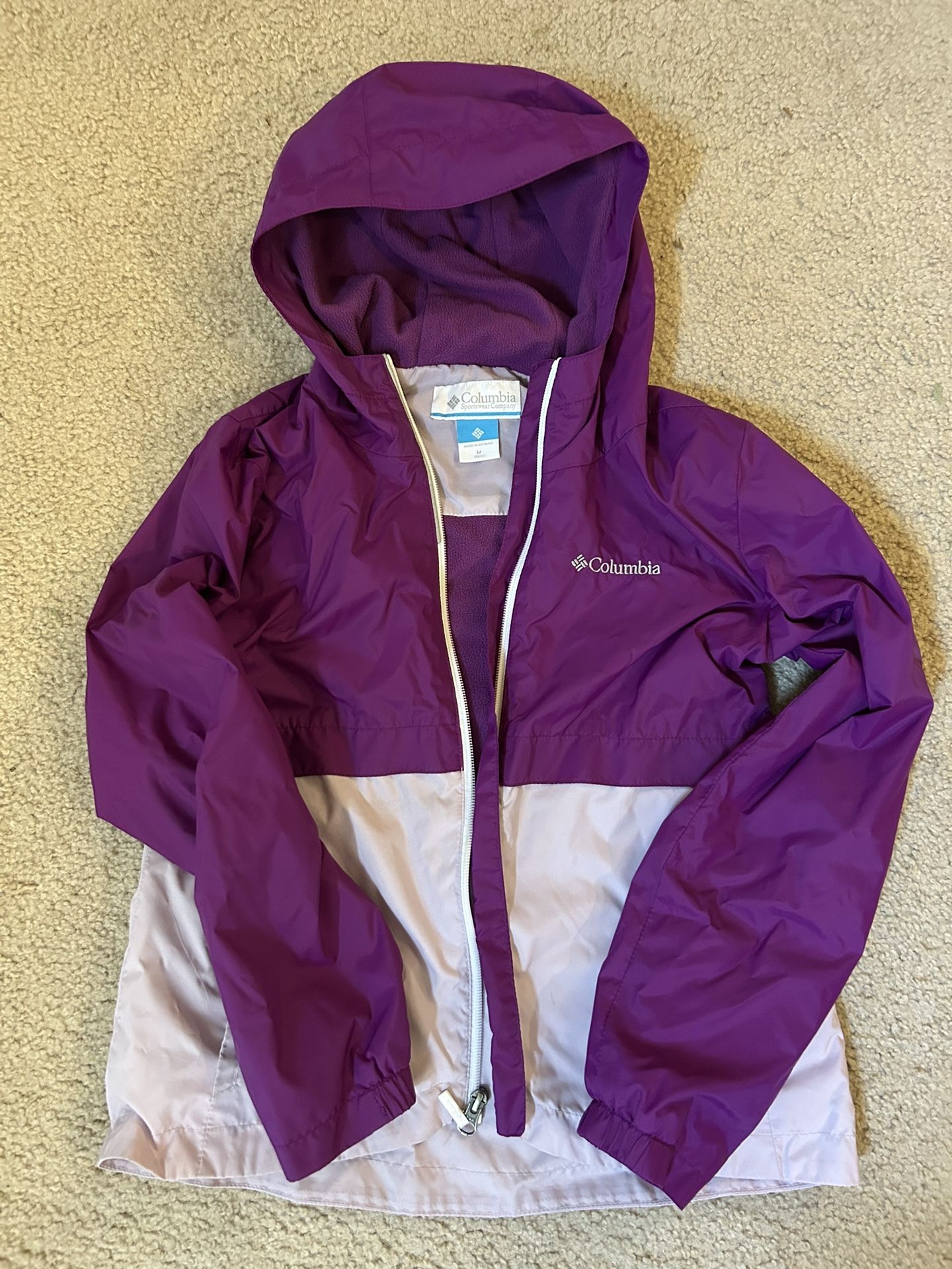 Columbia Girls' Rain-Zilla Jacket Size M