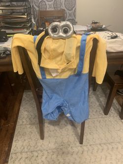 Minion halloween costume for 12-24 months