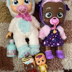 Cry babies kristal phoebe doll bundle