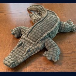 Vintage 1990s Gator Plush Hand Puppet