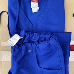 Blue Dickies Scrubs 