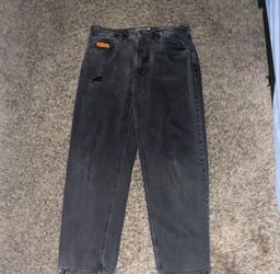 Empyre Baggy Jeans Grey/Black 34x34