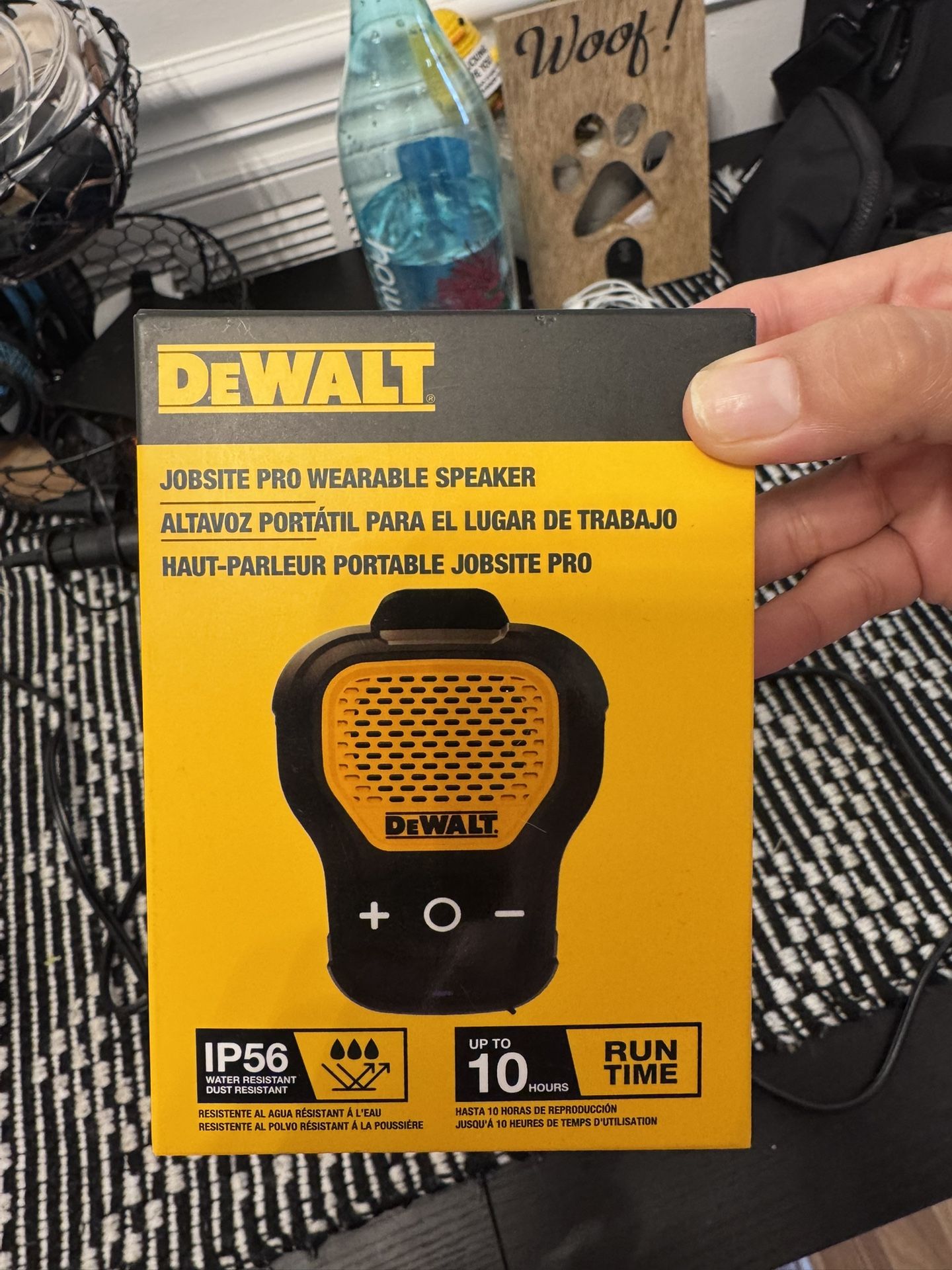 Wearable Dewalt Speaker