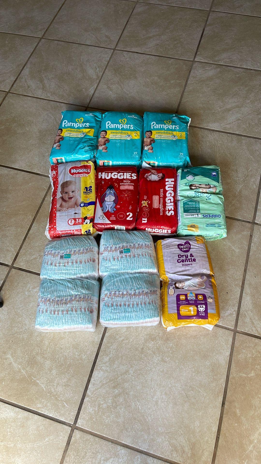 Diapers New No Open
