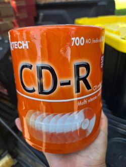 NexxTech CD-R recordable CDs.